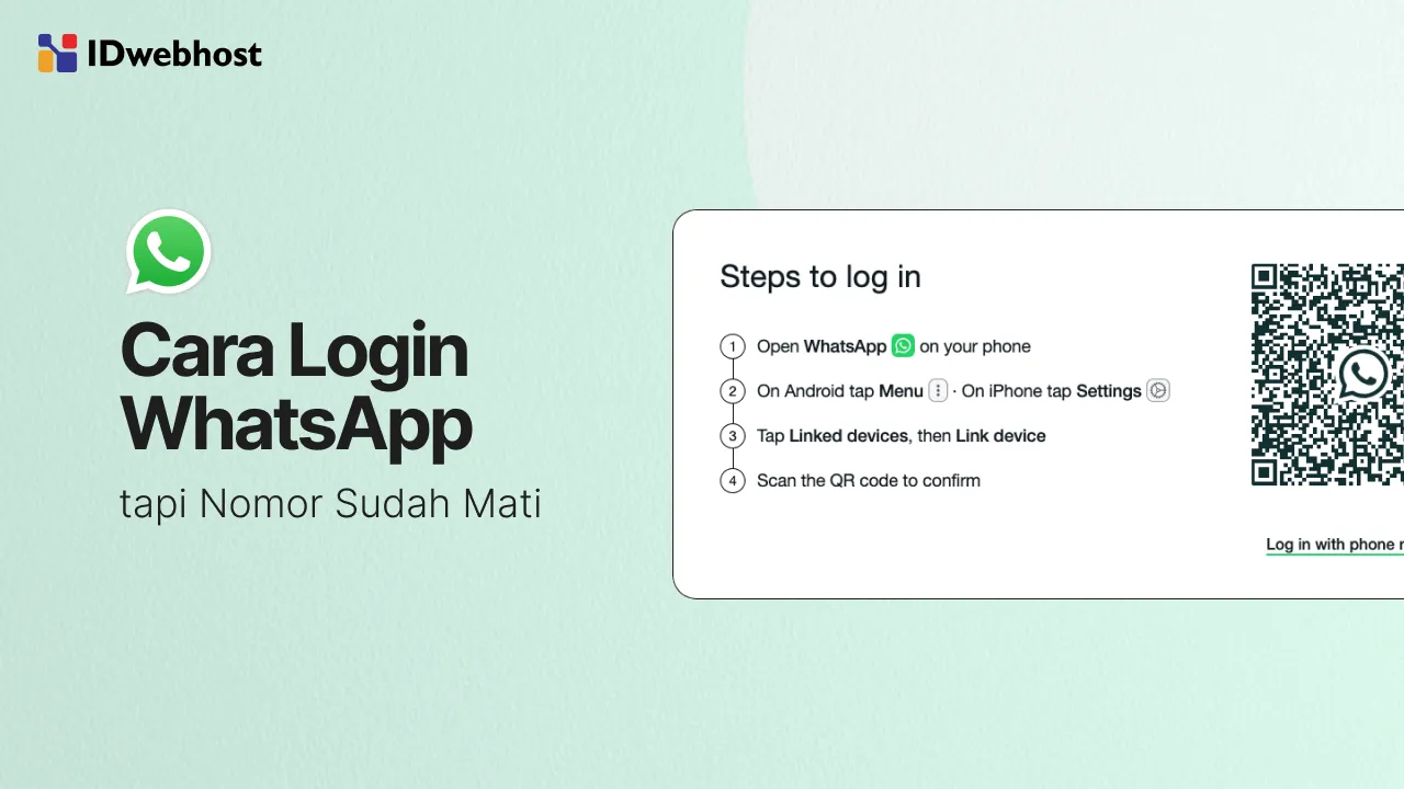 Nomor Hangus? Begini Cara Login WhatsApp Tanpa Nomor Aktif