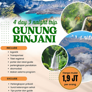 Pendakian gunung rinjani