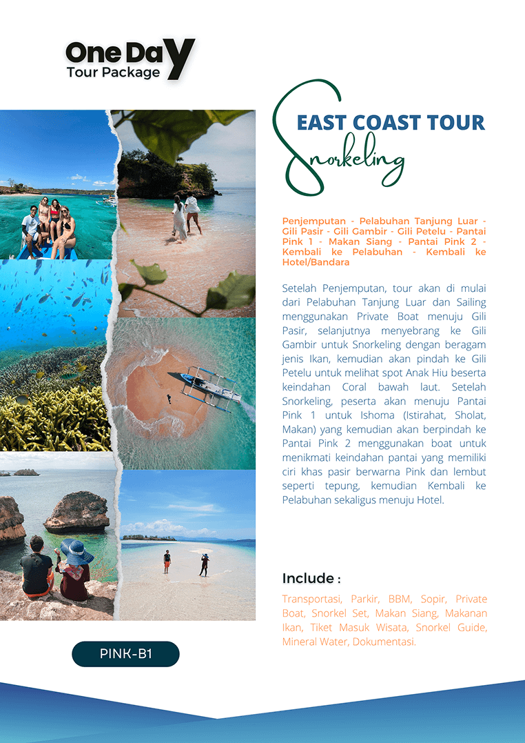 One Day Trip - Pink Beach